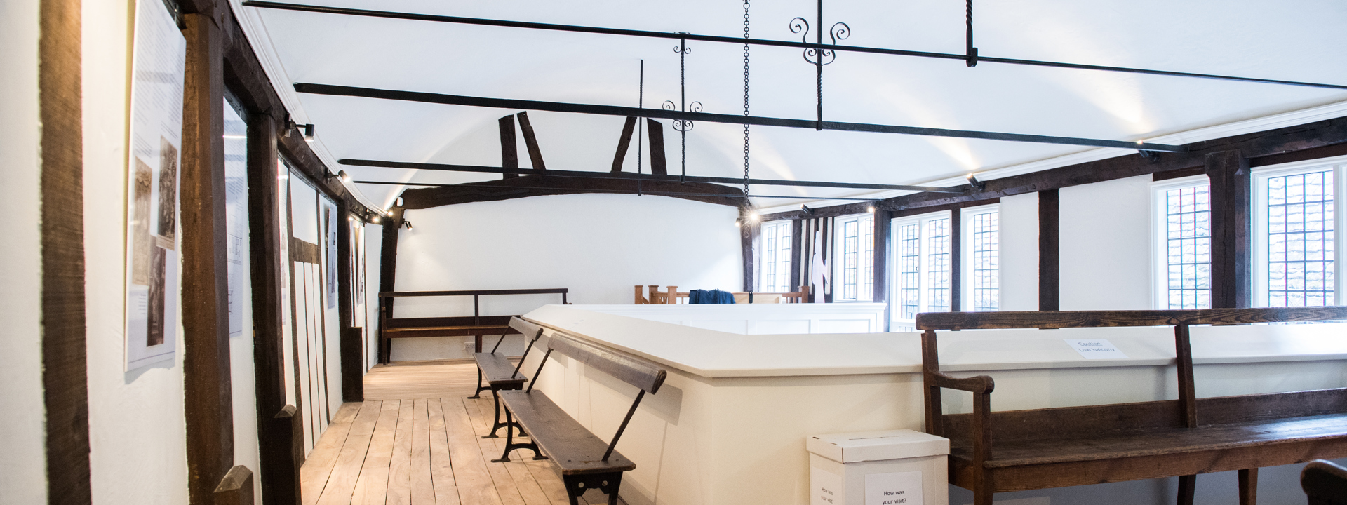 the galleried landing at the Old Baptist Chapel - Jack Boskett